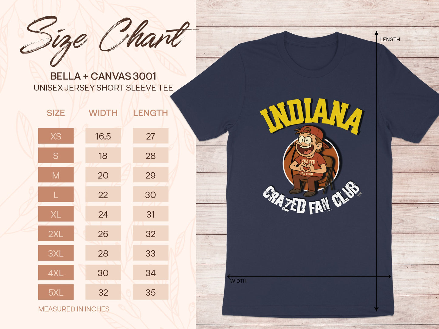 Indiana Crazed Fan Club Short Sleeve Tee product