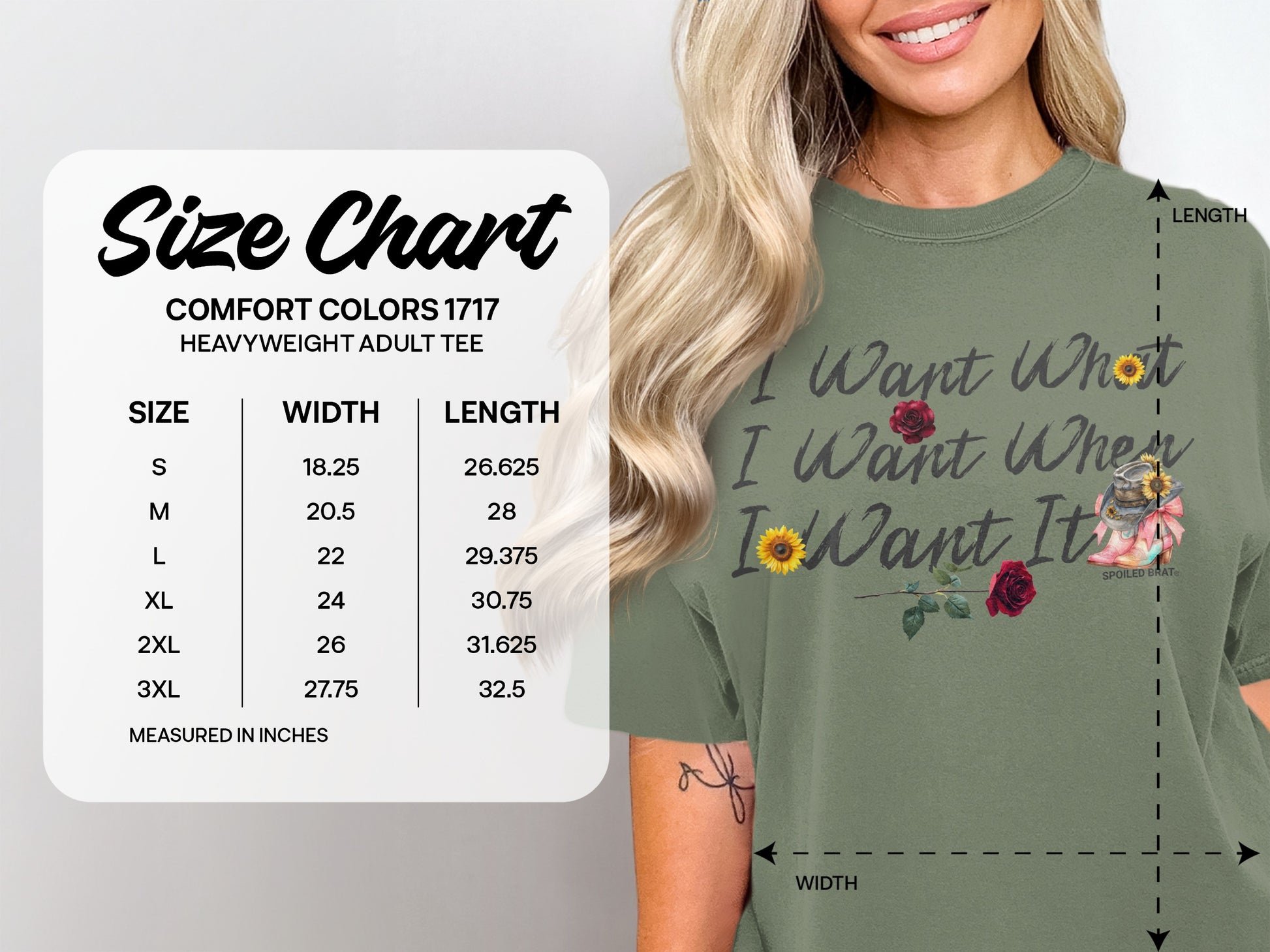 I Want What I Want When I Want It Tee product