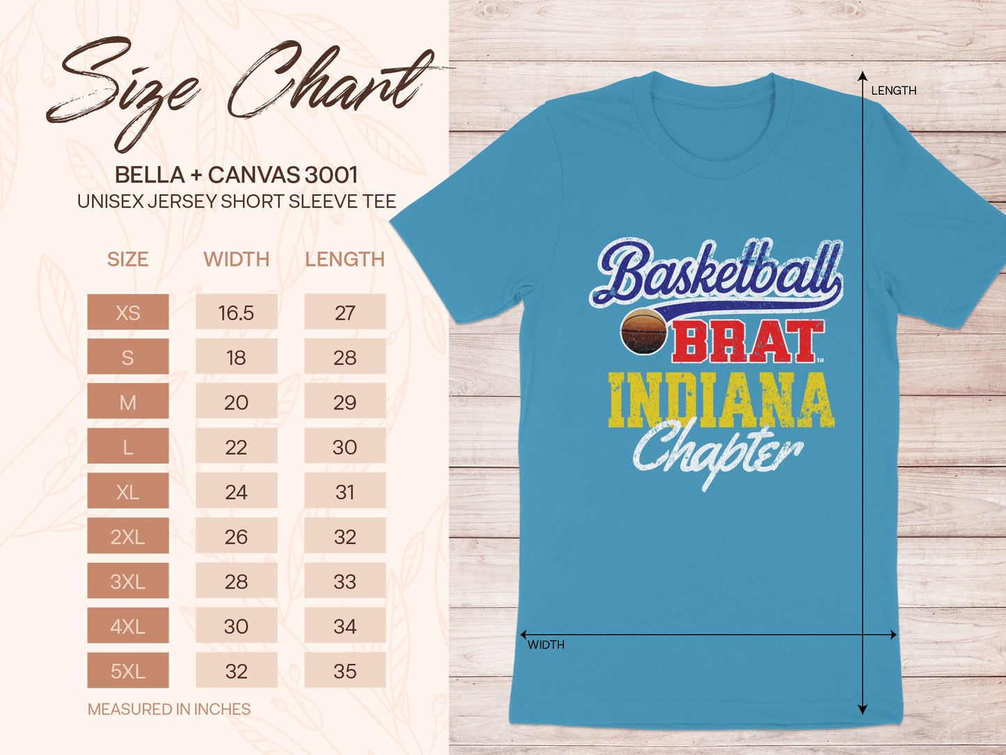 Basketball BRAT Indiana Chapter shirt product