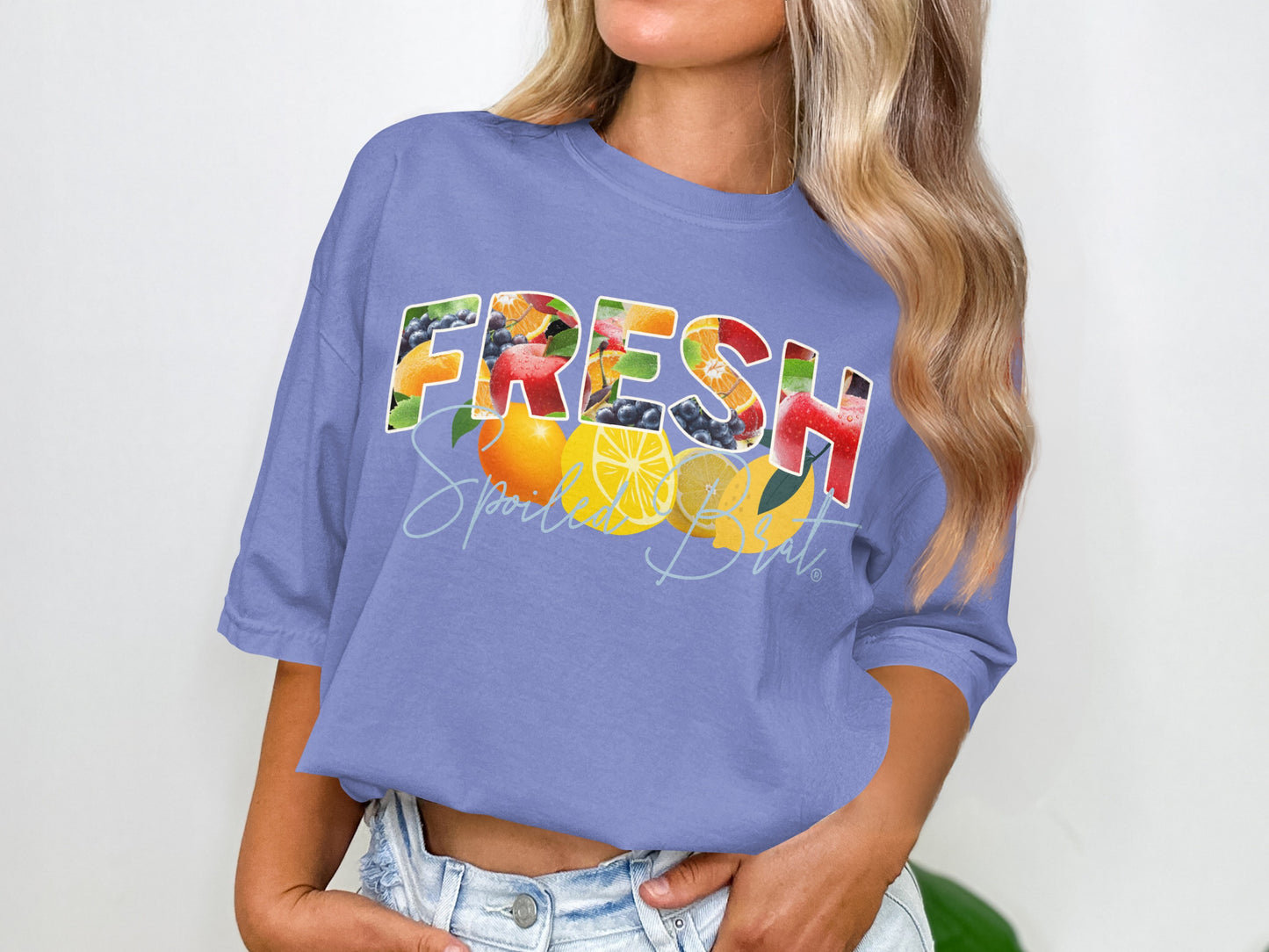 Fresh Spoiled But T-Shirt women's clothing product type