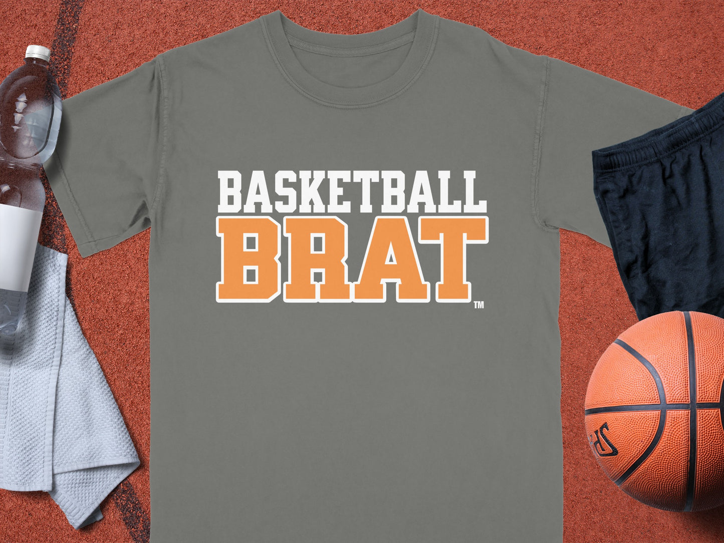 Basketball Brat Bold Design Graphic T-Shirt product