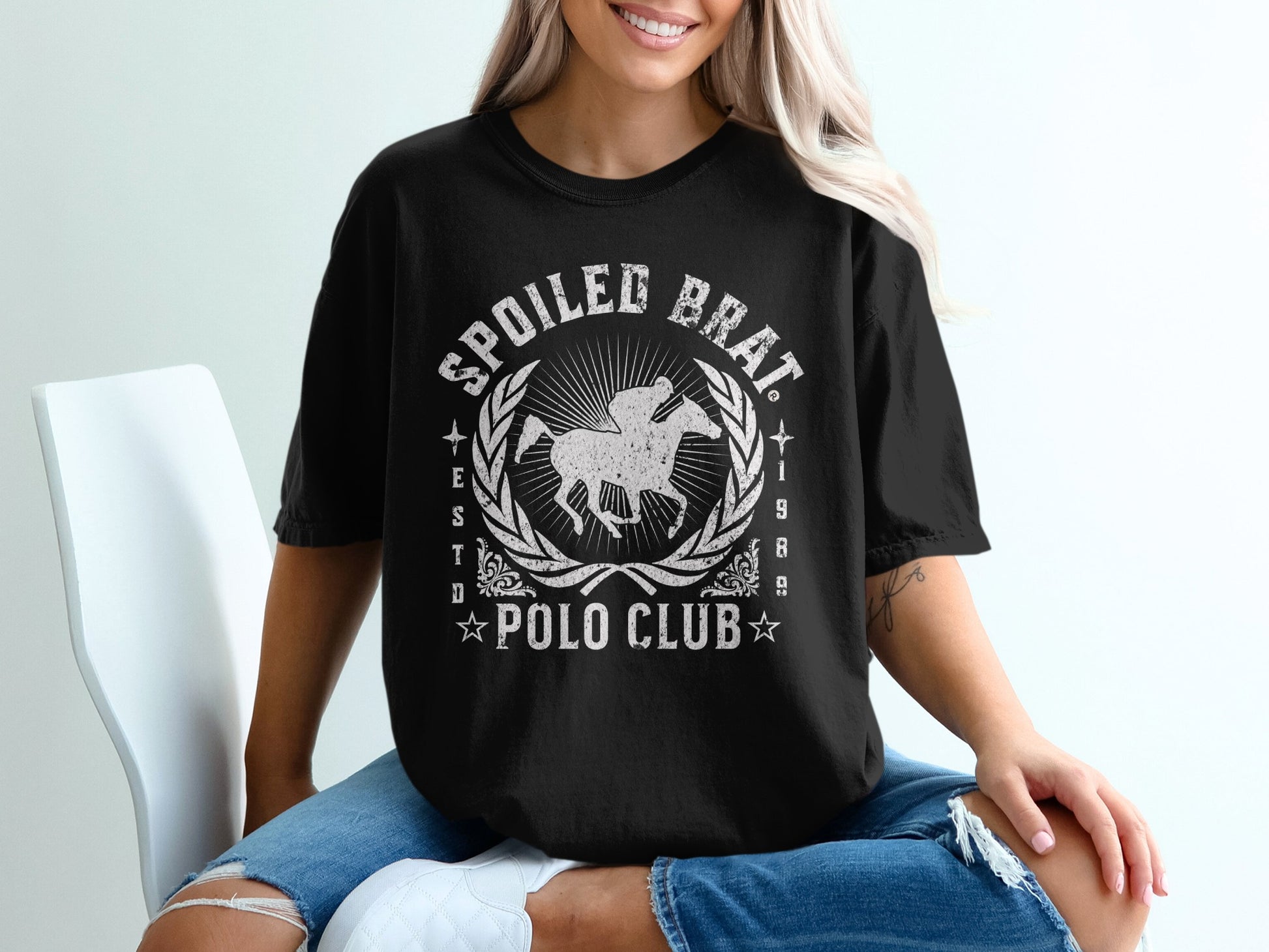Spoiled Brat Polo Club Estd 1960 Graphic T-shirt product