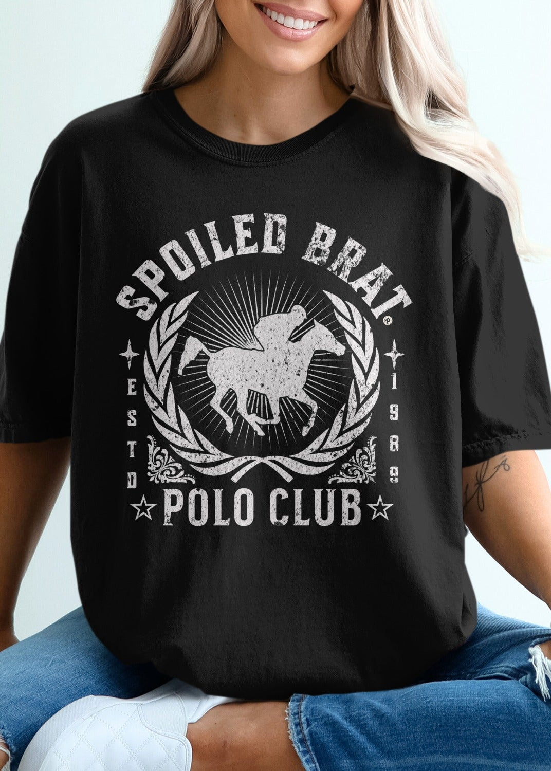 Spoiled Brat Polo Club Estd 1960 Graphic T-shirt product