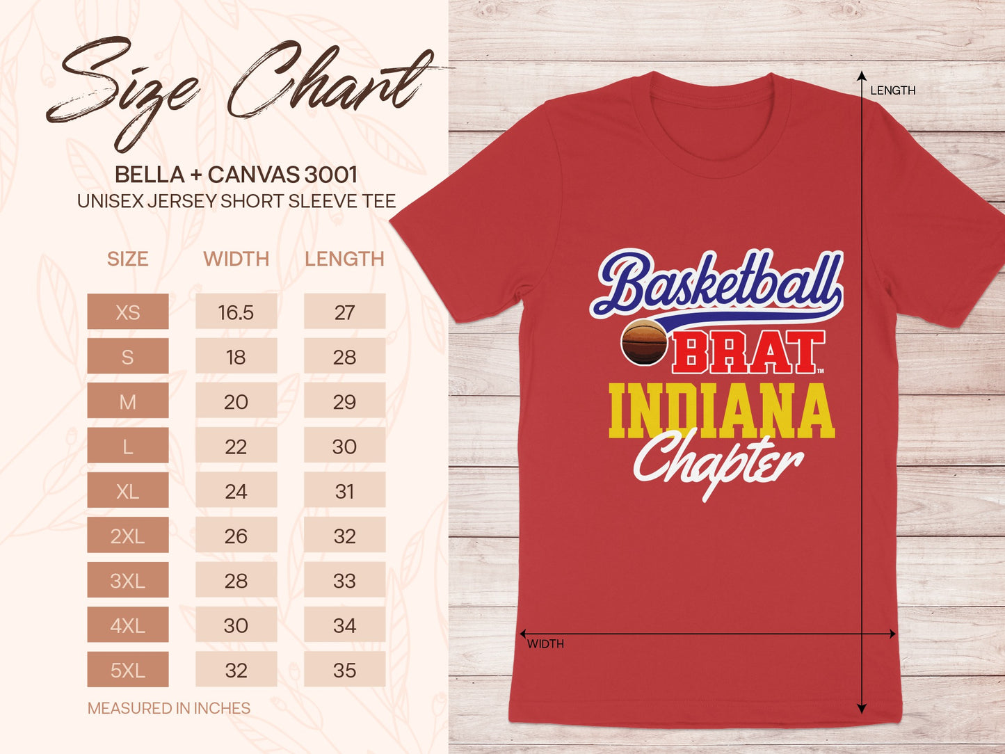 Basketball Brat Indiana Chapter Short Sleeve product