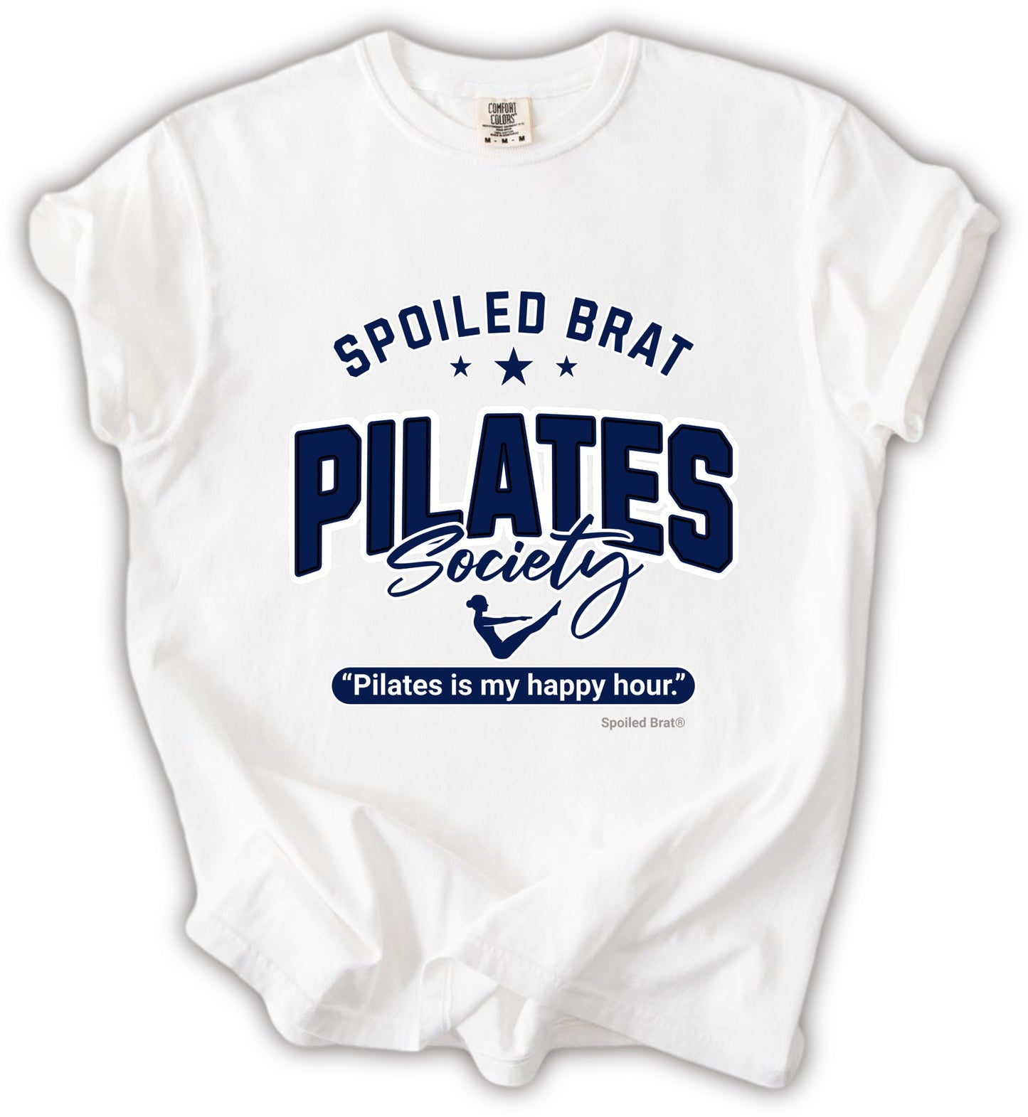 Spoiled Brat Pilates Society Statement Tee product