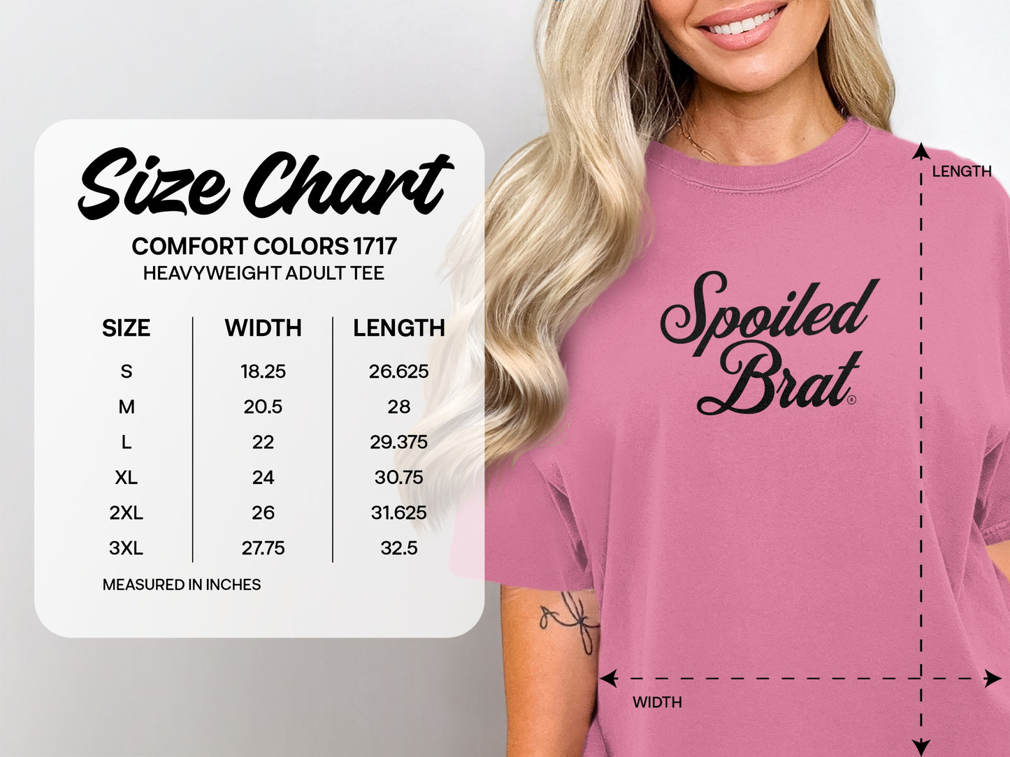 Spoiled Brat Heavyweight Adult Tee product