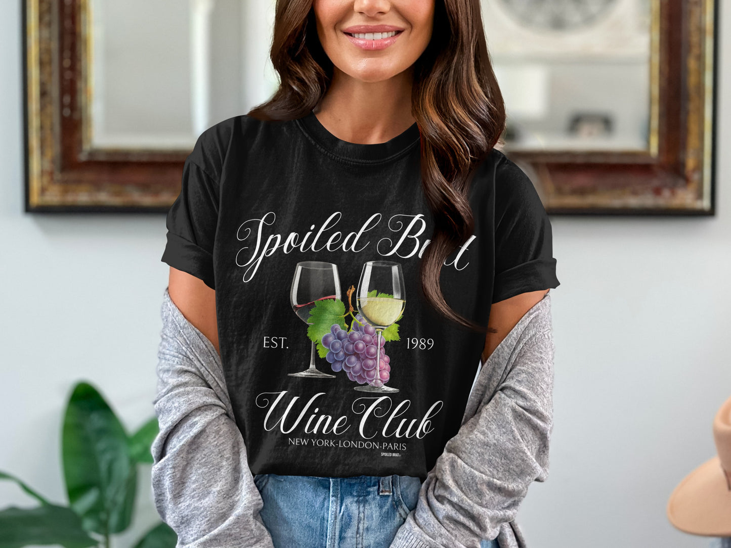 Spoiled Brat Wine Club Graphic T-Shirt product type