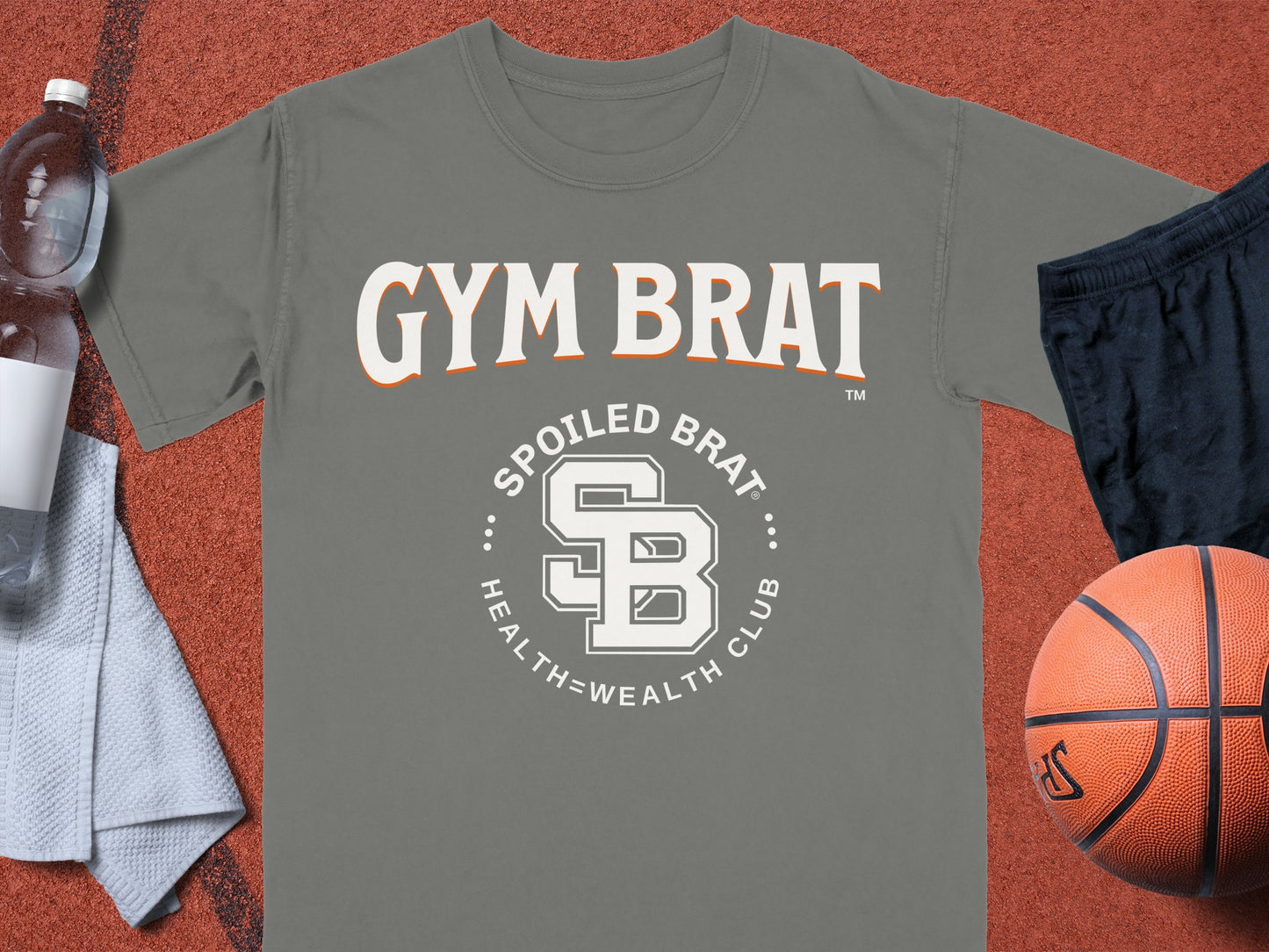 Gym Brat Health Wealth Club Athletic Shirt product