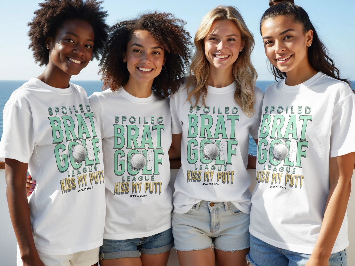 Spoiled Brat Golf League Kiss My Putt T-shirt product