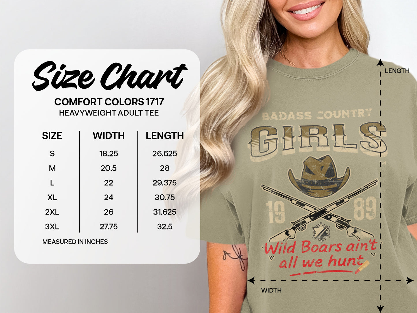 Badass Country Girls Wild Boars Ain't All We Hunt product