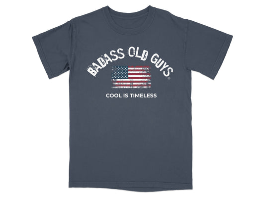 BADASS OLD GUYS American Flag COOL IS TIMELESS product type