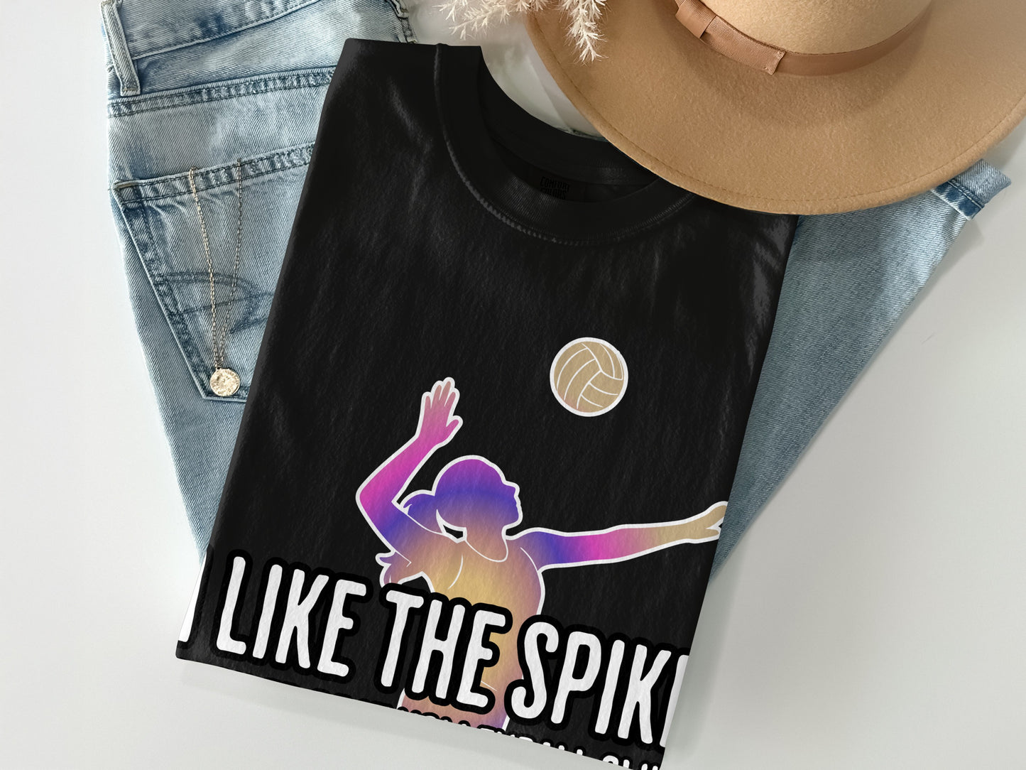 I Like The Spike Volleyball Graphic T-shirt product