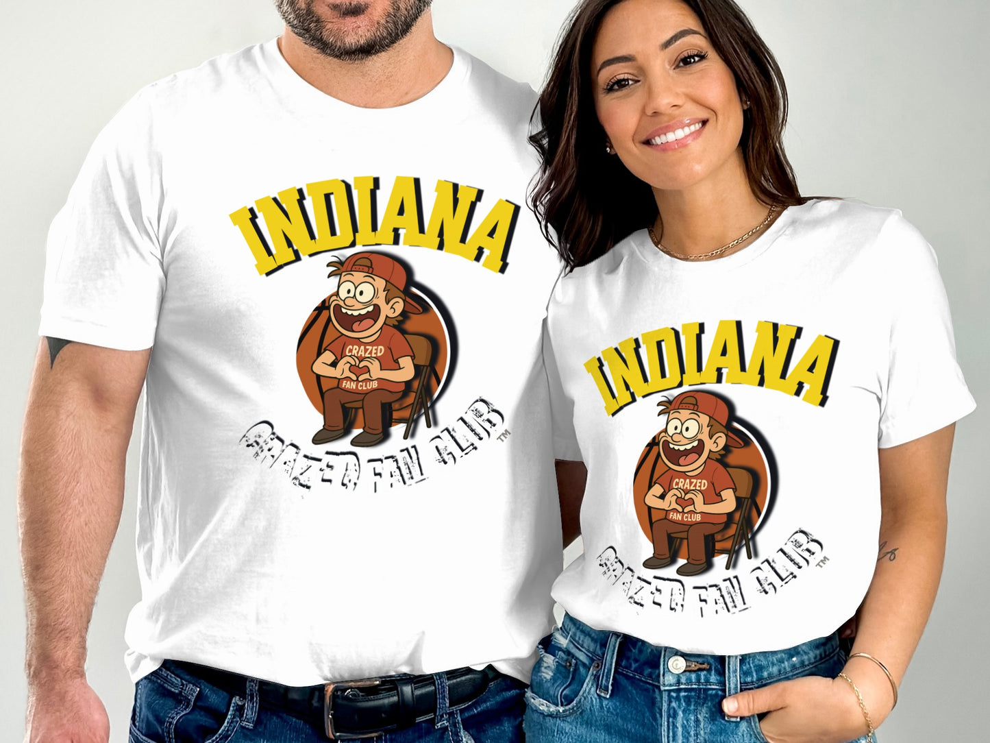 Indiana Crazy Fan Club T-shirt for a Fun Product