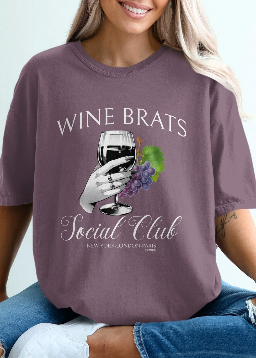 Wine Brats Social Club Graphic Tee product type