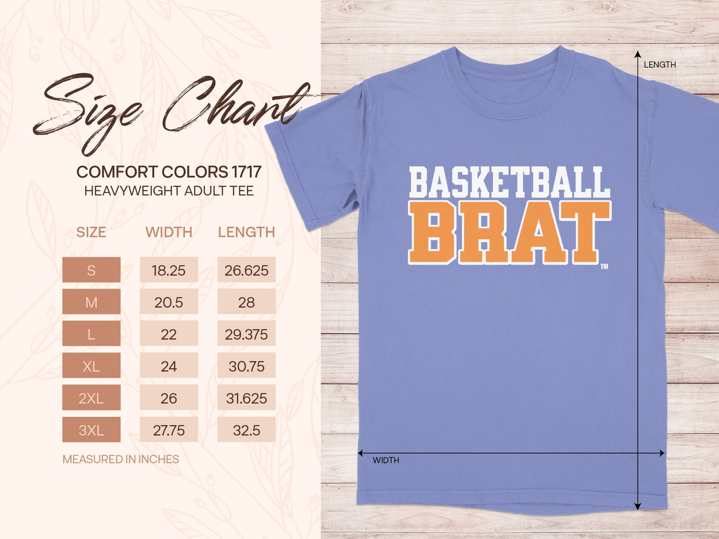 BASKETBALL BRAT TM Bold Statement BRAT Graphic Tease T-Shirt
