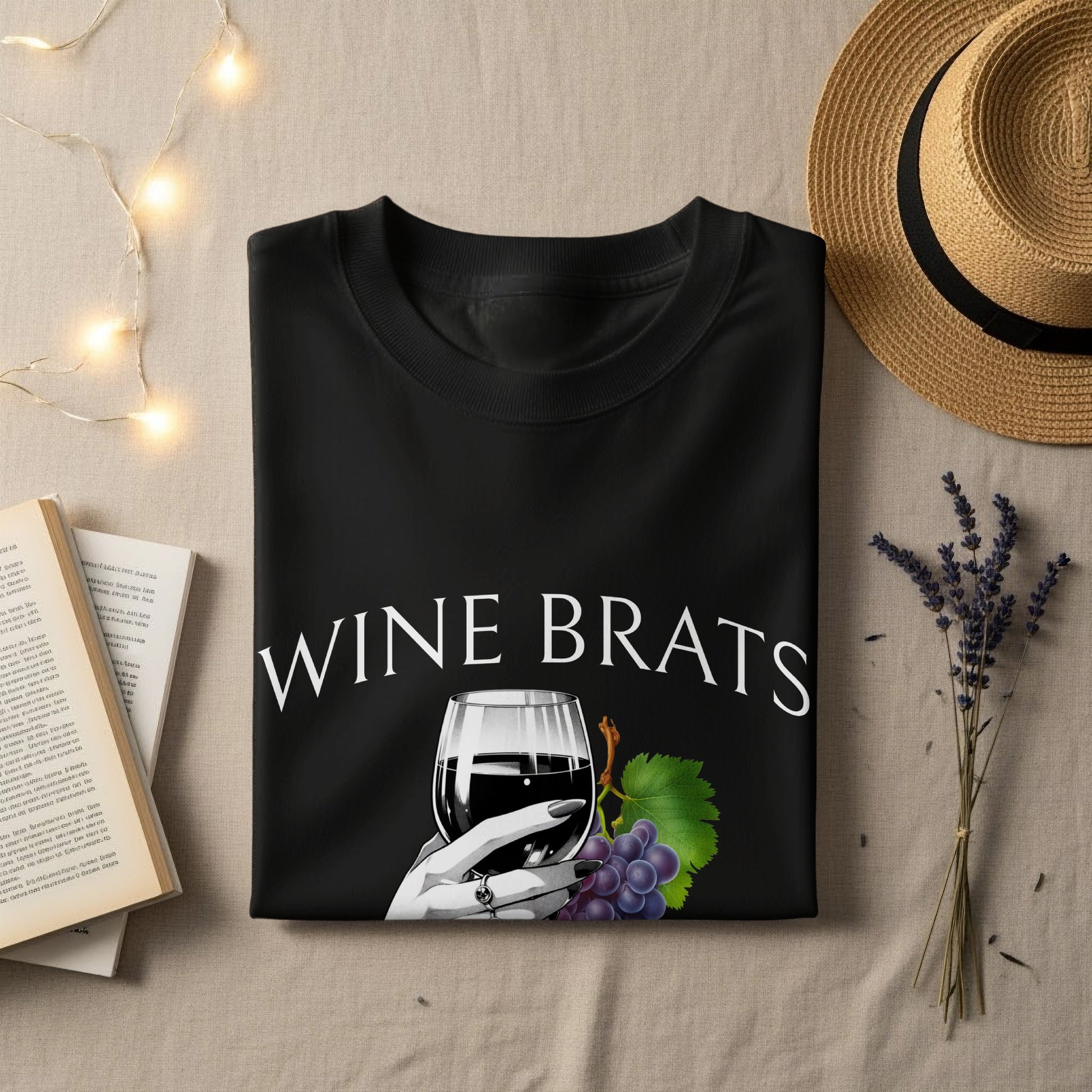 Wine Brats Graphic Unisex Short Sleeve T-Shirt product