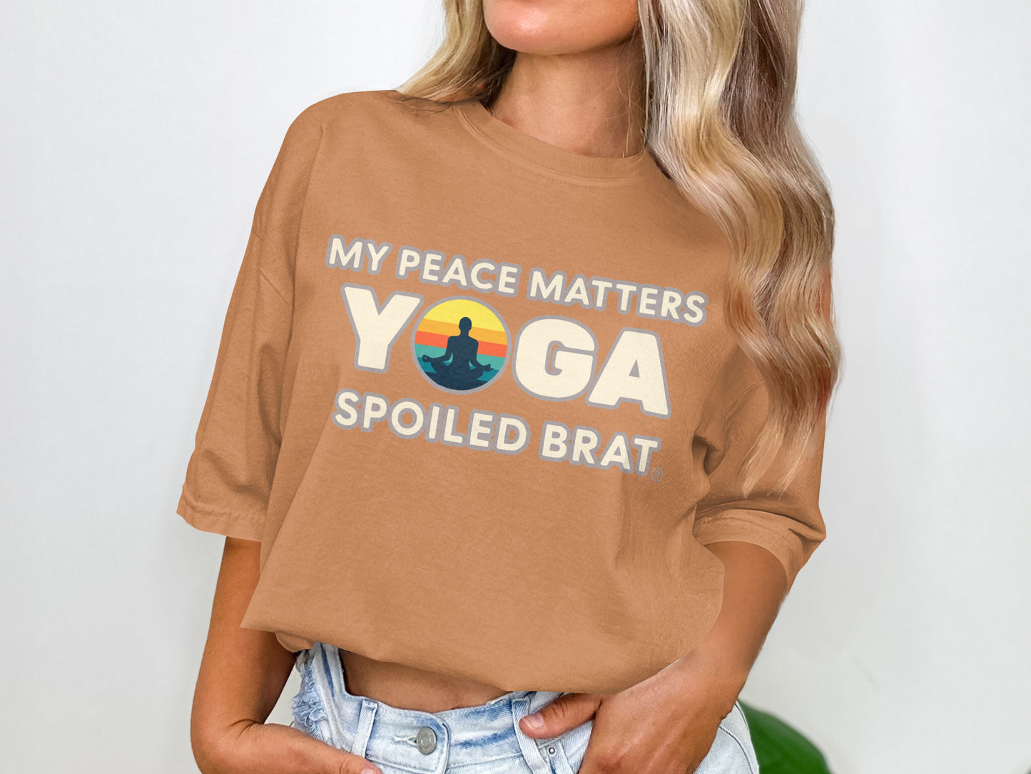 My Peace Matters Yoga Spoiled Brat T-shirt Product