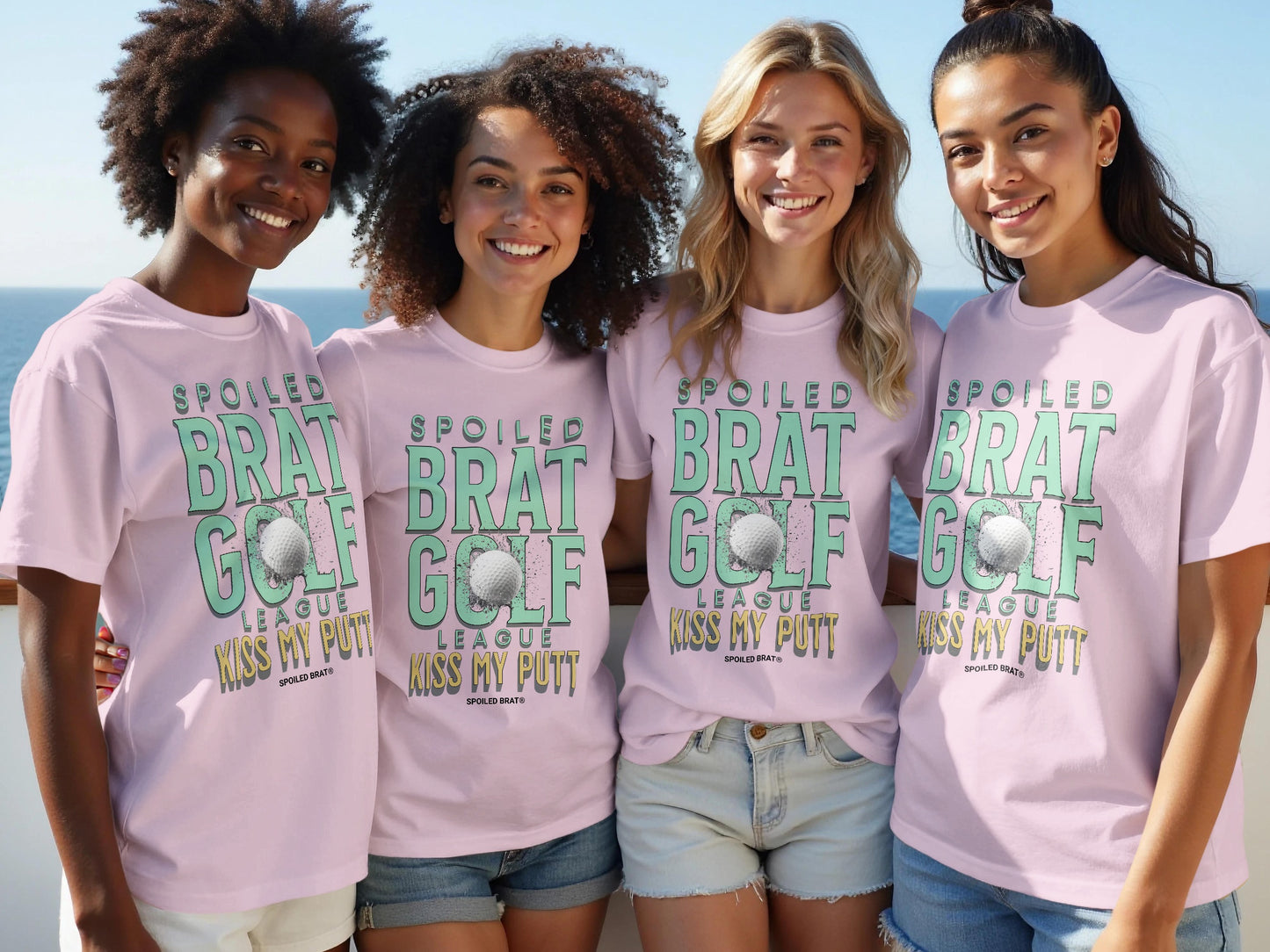 Spoiled Brat Golf League Kiss My Putt T-shirt product