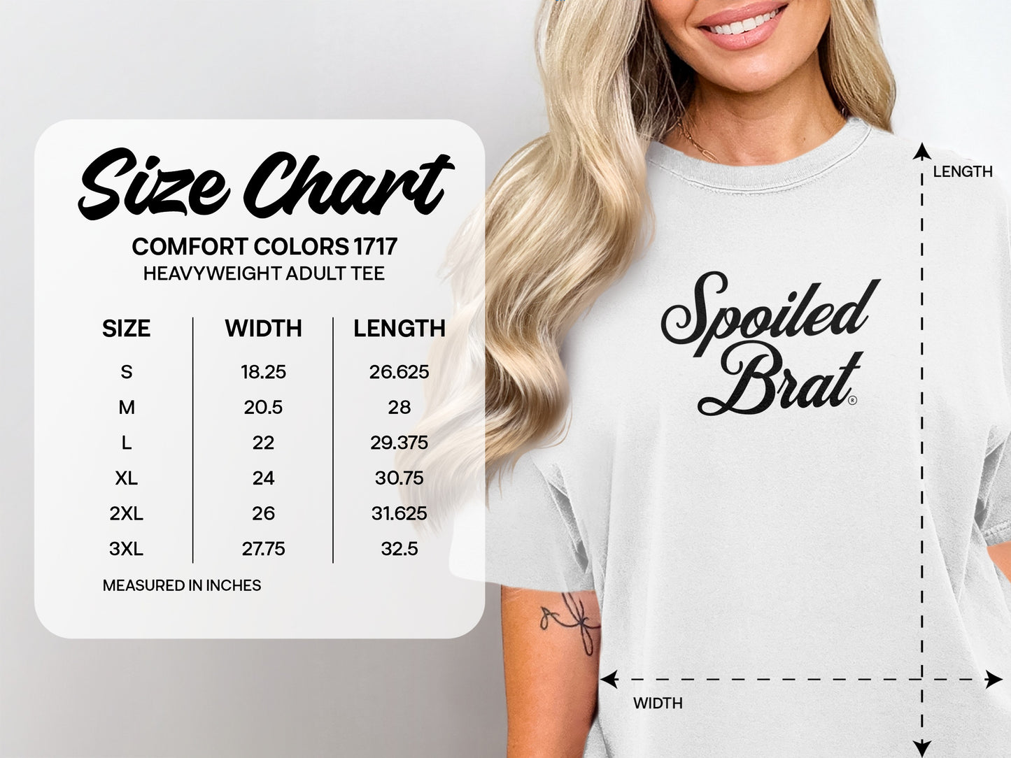 Spoiled Brat Graphic Tee Comfortable Casual product
