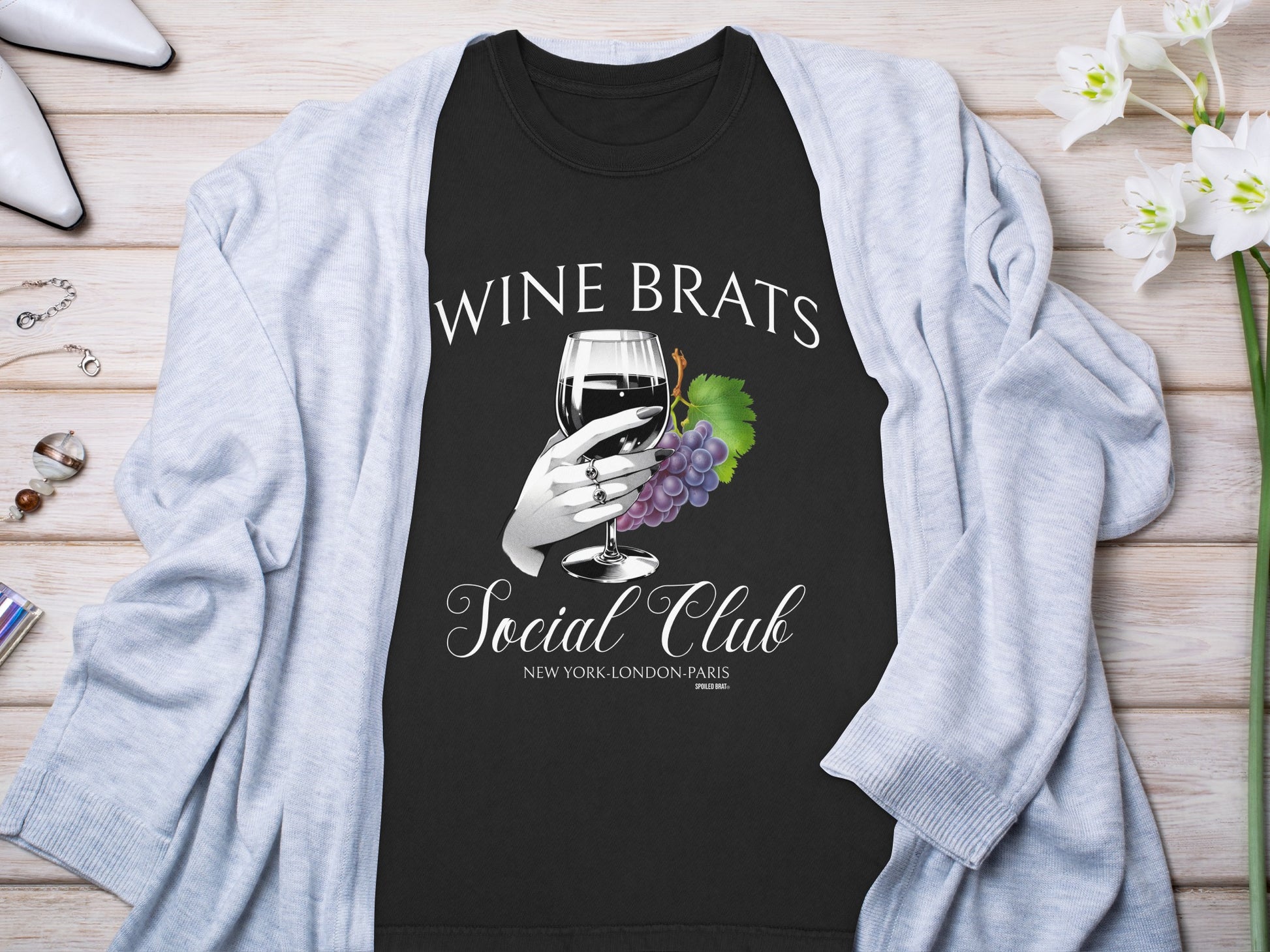 Wine Brats Social Club Graphic Tee product