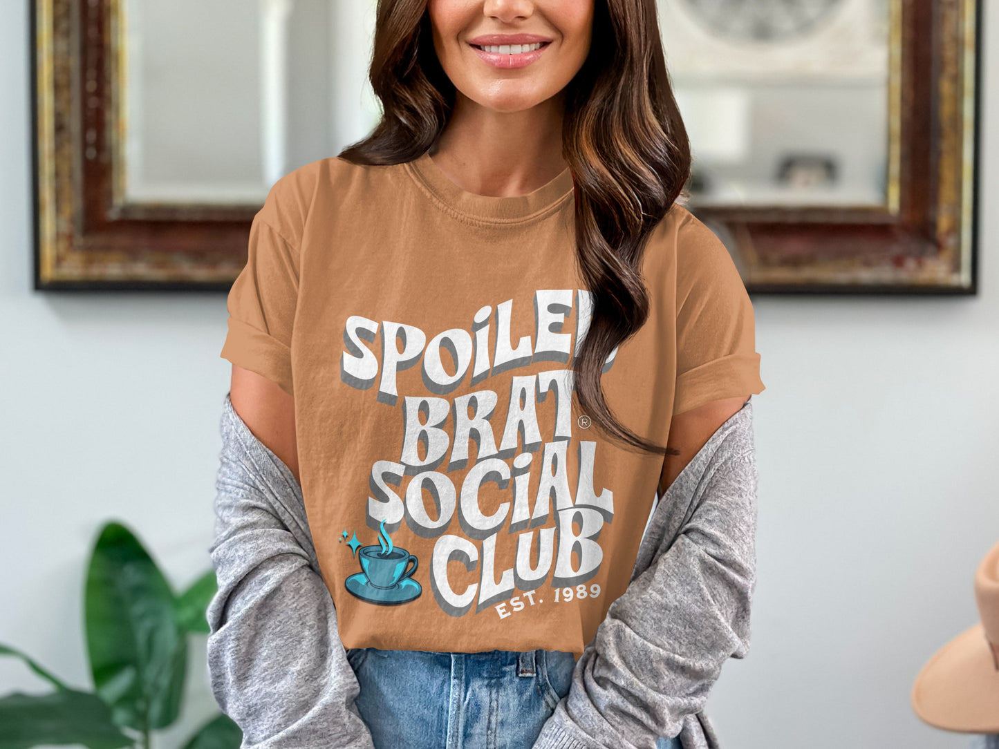 Spoiler Brat Social Club Tee Stylish Graphic product type
