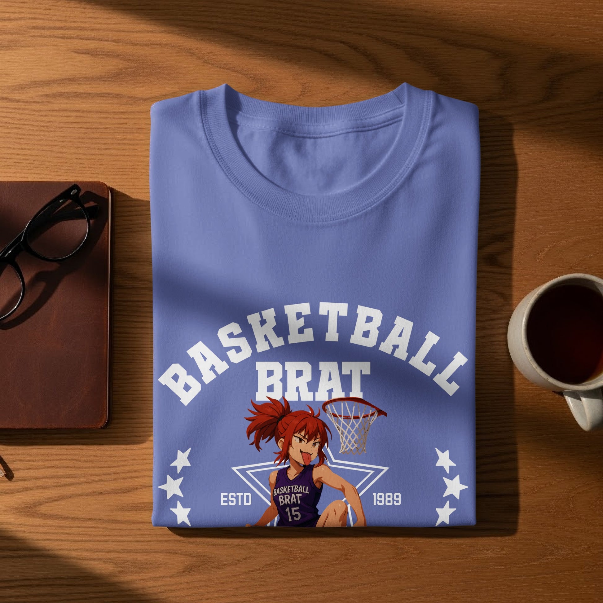 Basketball Brat Estd 1989 Graphic Tee Shirt product type