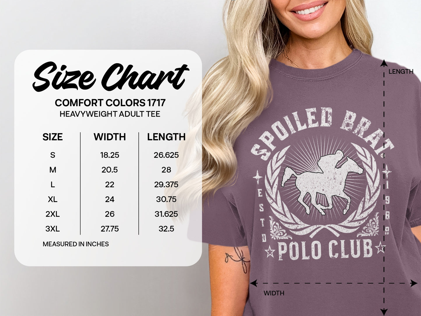 Spoiled Brat Polo Club Graphic Tee product type