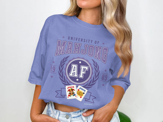 University Of Mahjong AF Joker Cards 1989 T-shirt product type