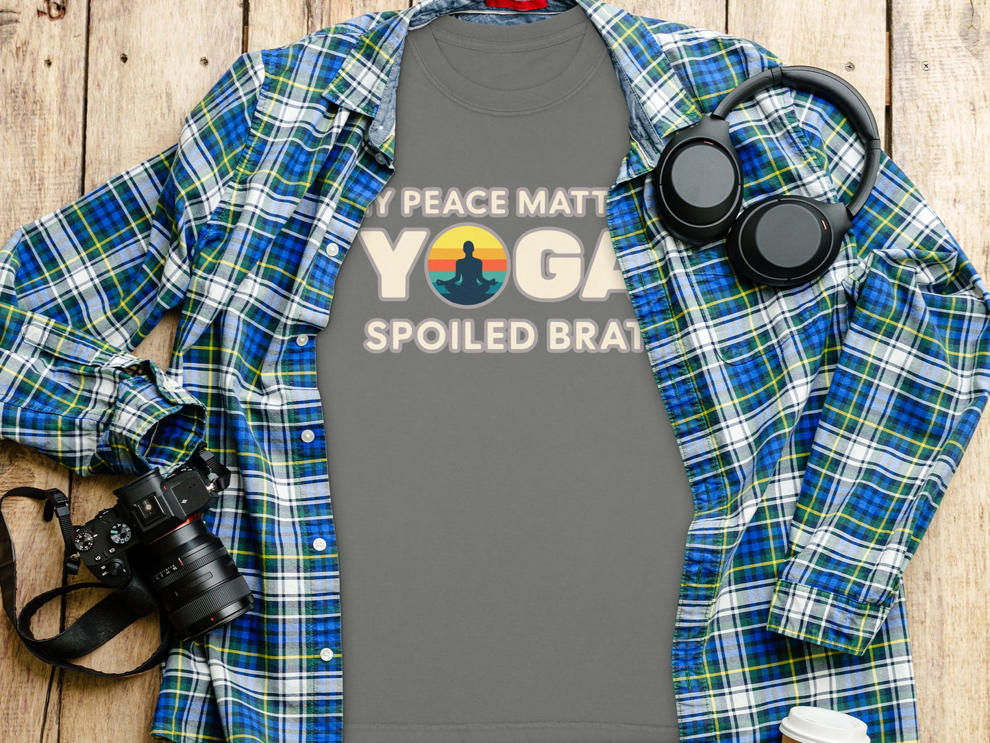 Relaxation Graphic Tee for Yoga Enthusiast Apparel product type