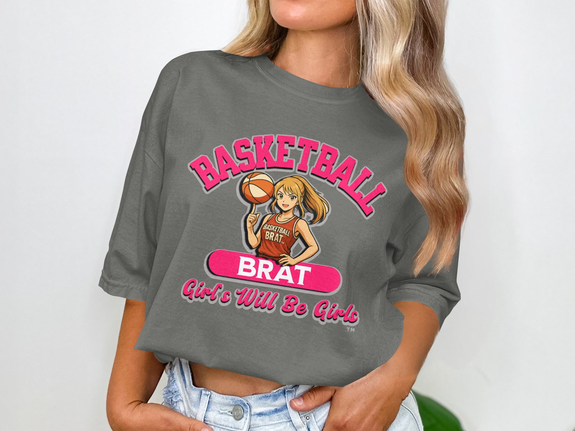 Basketball Brat Girls Will Be Girls Graphic Shirt product