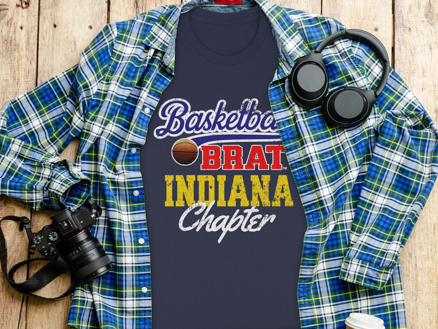 Basketball Brat Indiana Chapter Graphic Tee product type
