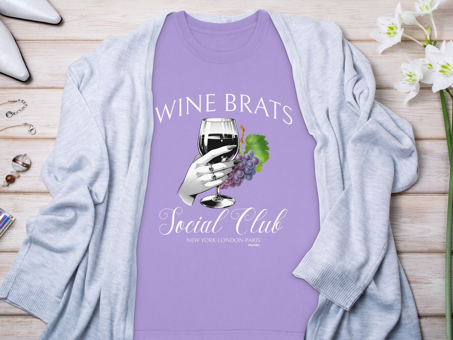 Wine Brats Social Club Graphic Unisex Shirt product type
