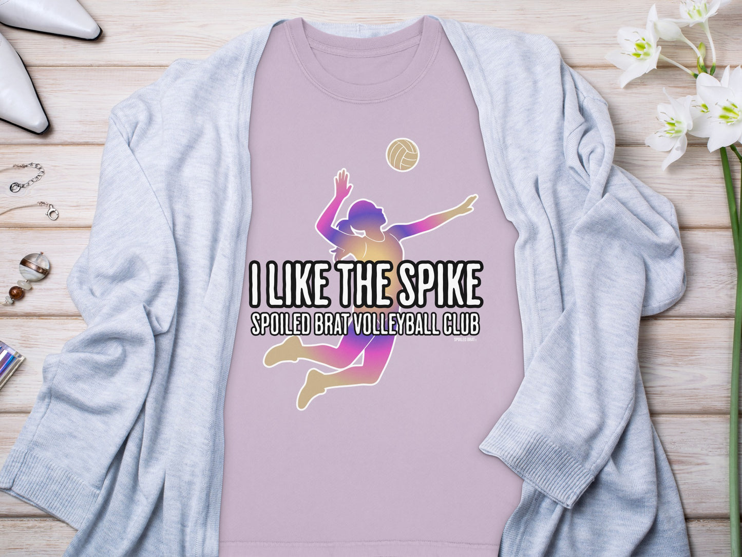 I Like The Spike Spoiled Brat Volleyball Club product