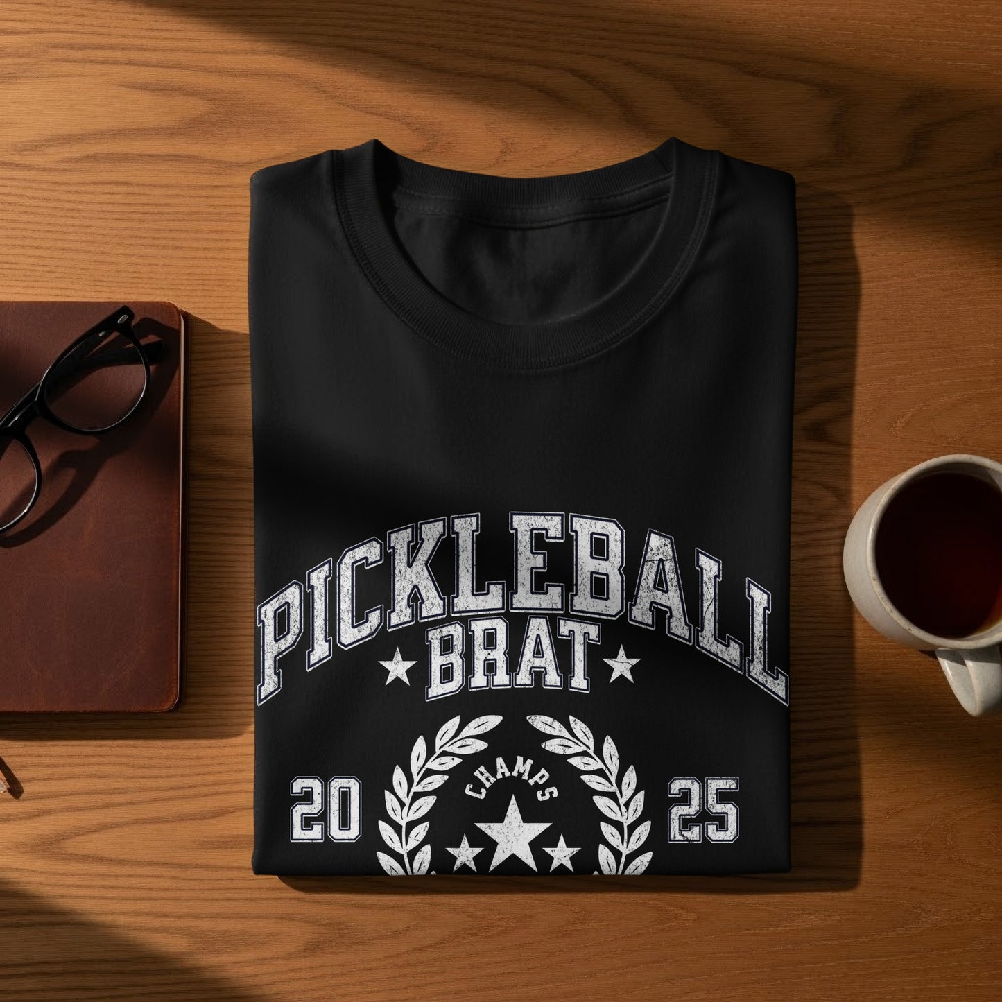 Pickleball Brat Champs 2025 Graphic T-shirt product