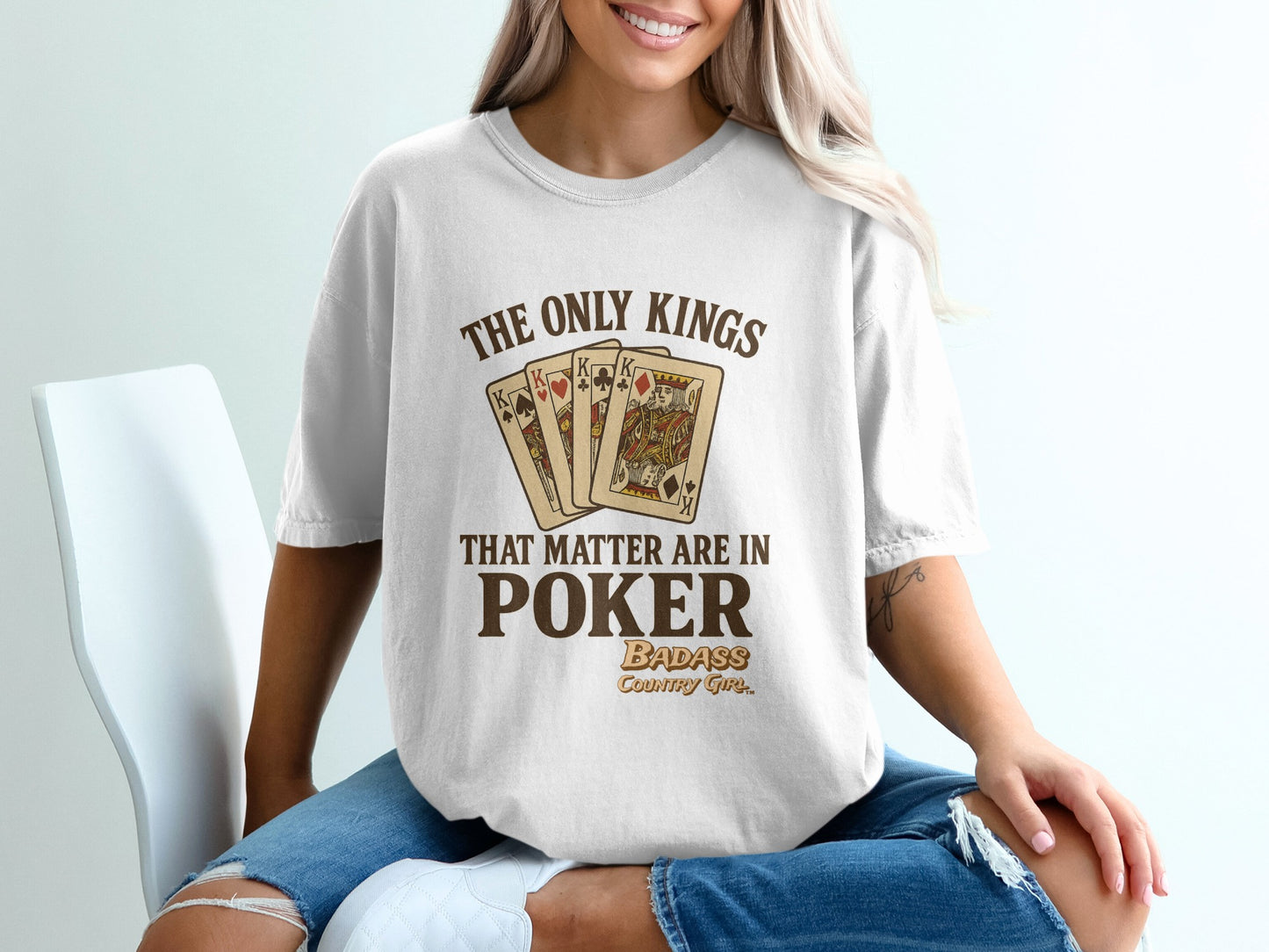 The Only Kings That Matter Are In Poker T-shirt product