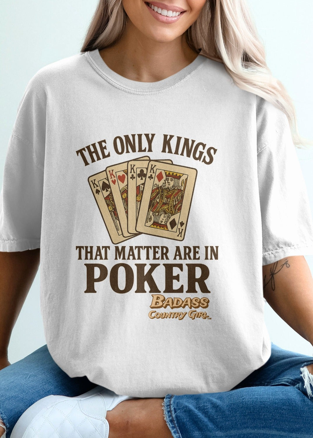 The Only Kings That Matter Are In Poker T-shirt product