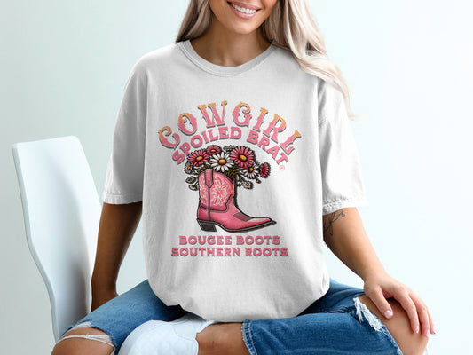 Cowgirl Spoiled Boujee Boots Southern Roots product type