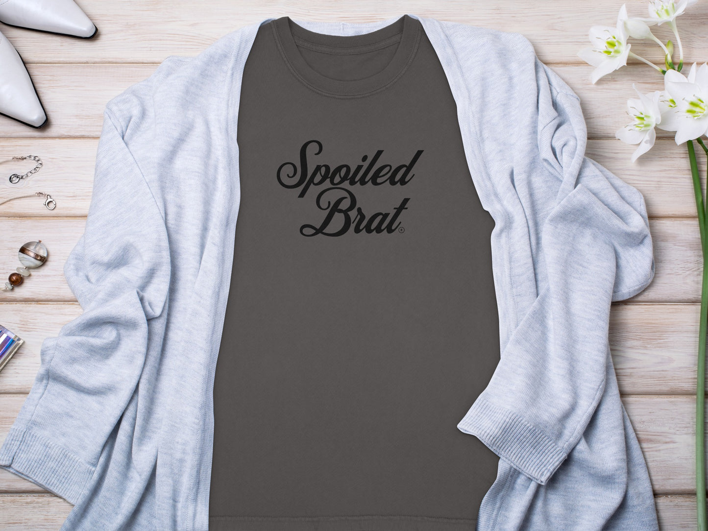Spoiled Brat Graphic Casual Fashion Statement Product