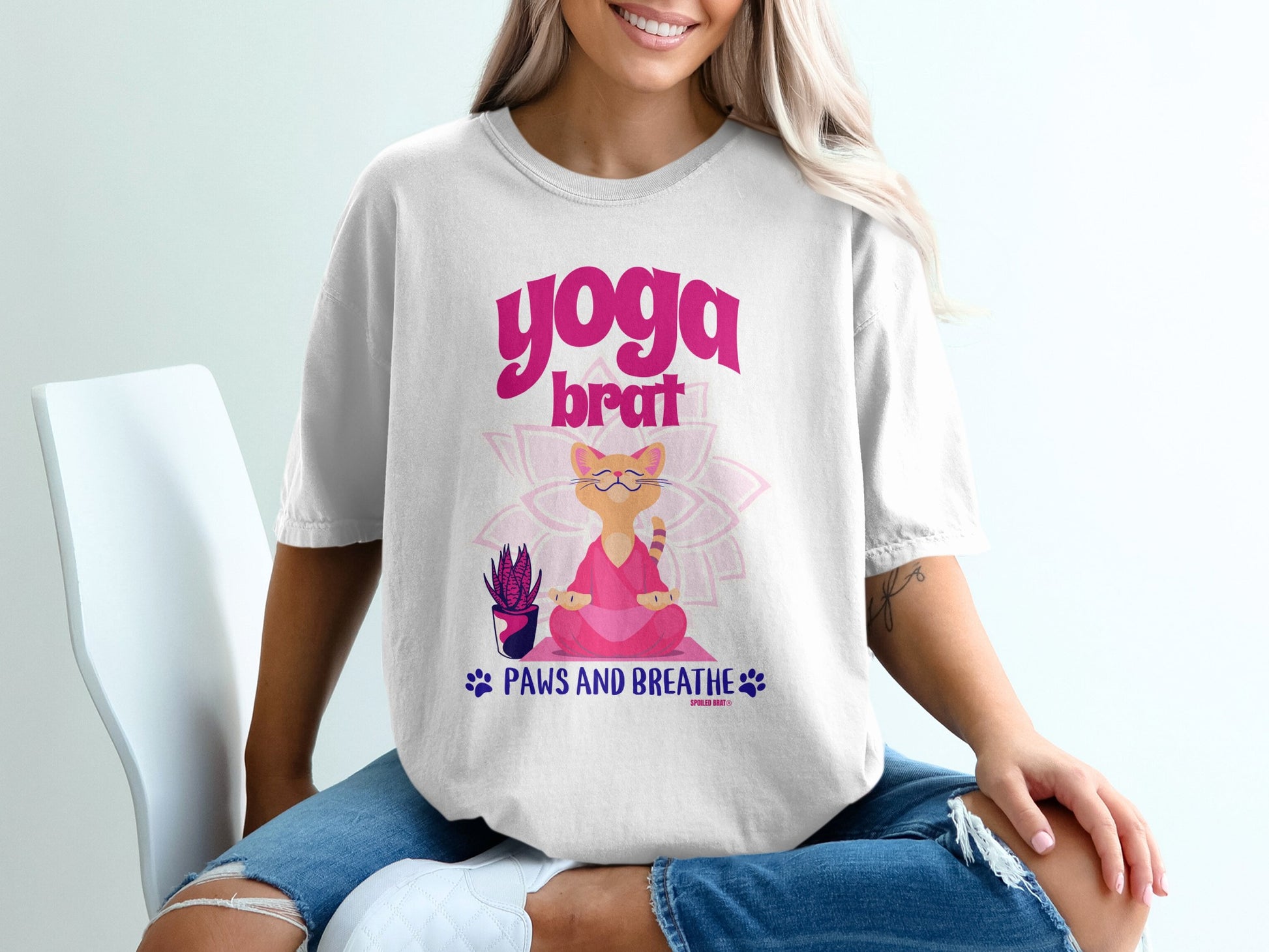 Yoga Brat Paws and Breathe Shirt product type