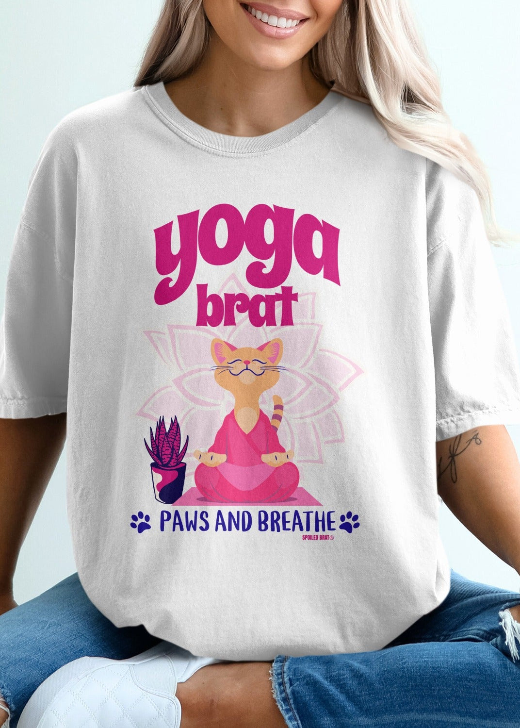 Yoga Brat Paws and Breathe Shirt product type
