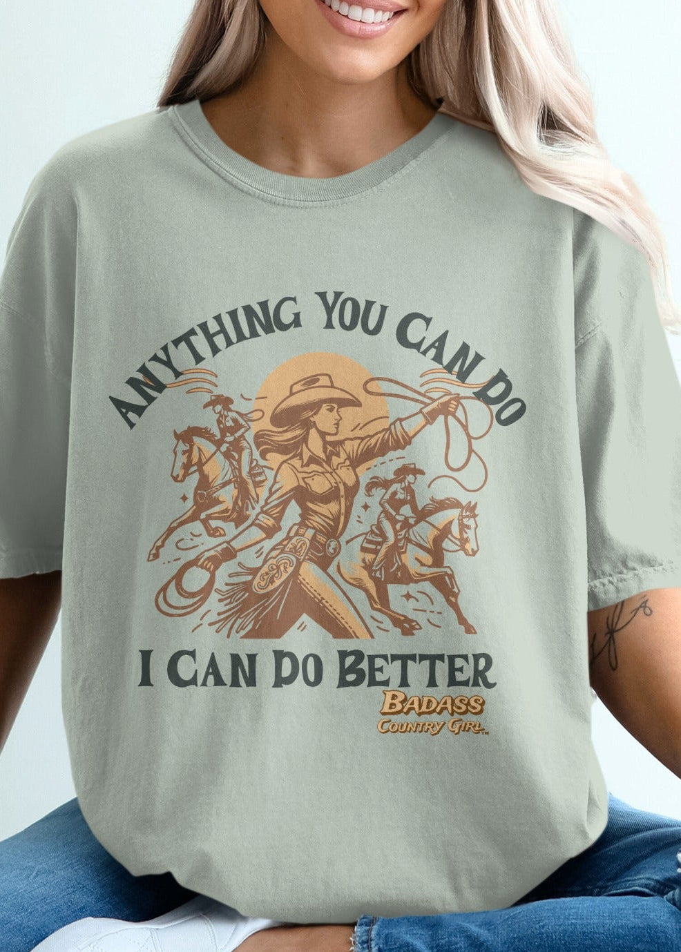 Anything You Can Do Better Cowboy Graphic T-shirt product
