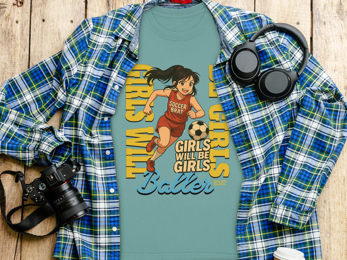 Girls Will Be Girls Baller Soccer Brat product
