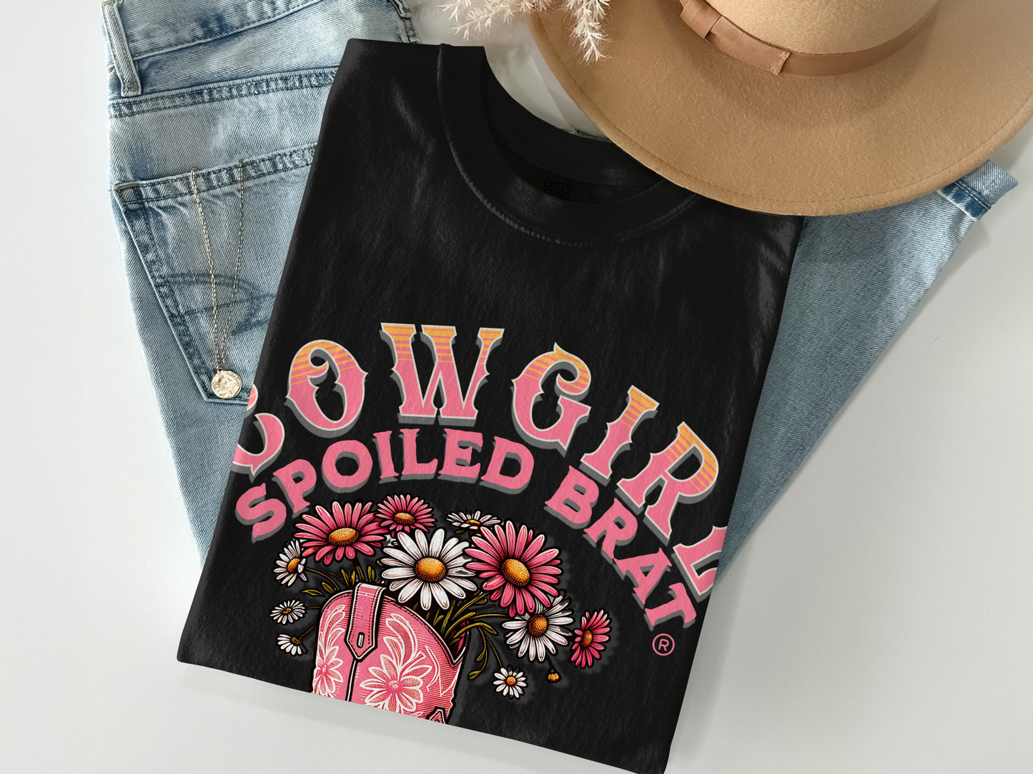 Cowgirl Spoiled Brat Graphic Tee product
