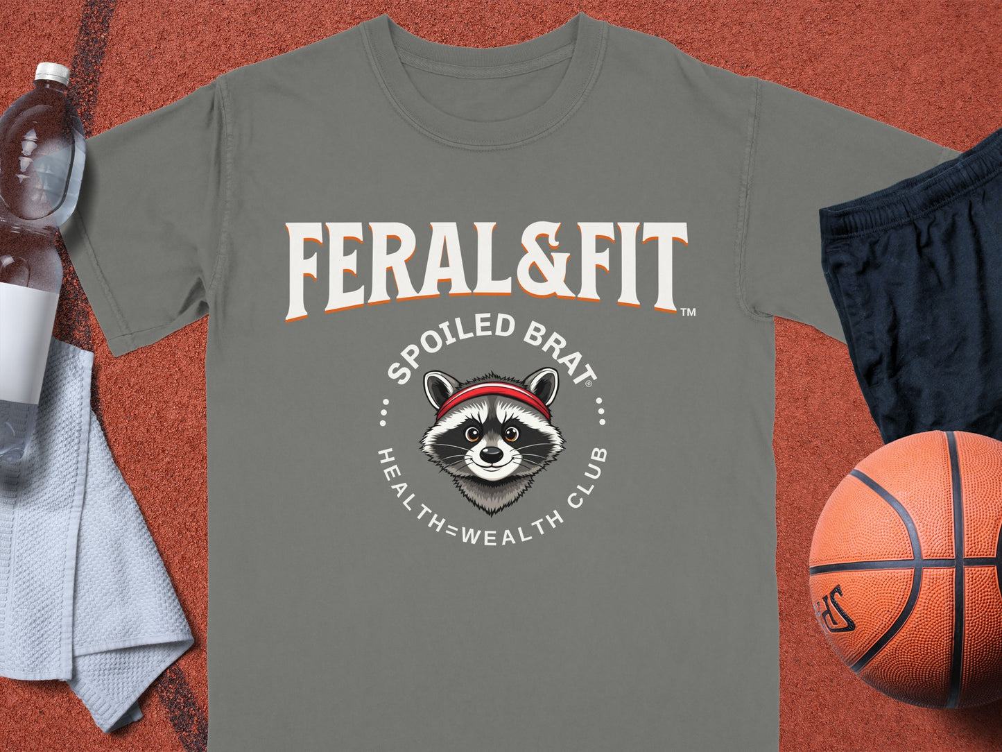 Feral & Fit Spoiled Brat Health Wealth Club T-Shirt product