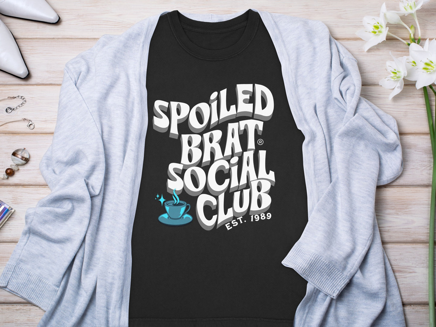 Spoiled Brat Social Club Est 1989 Typography product