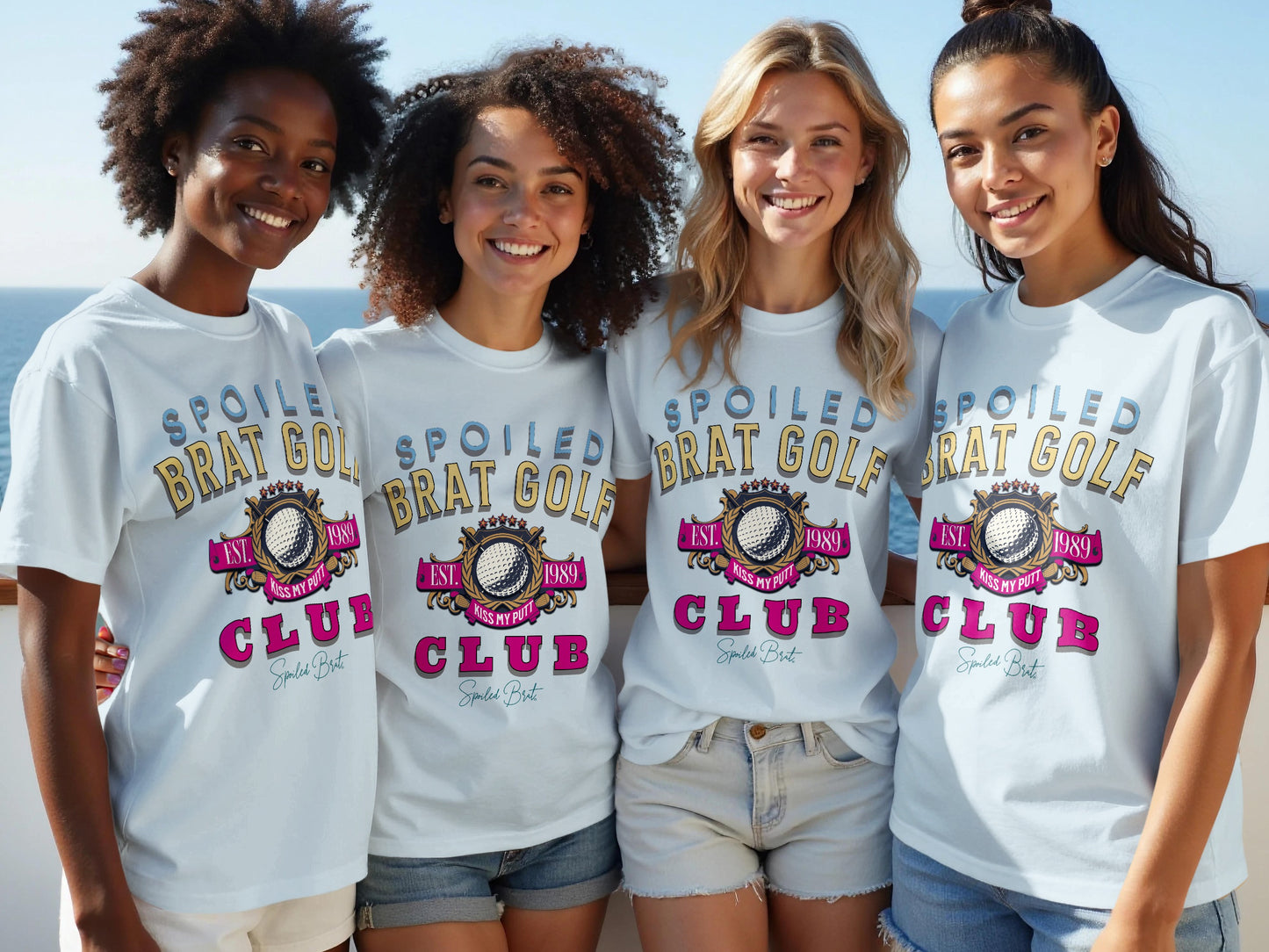 Spoiled Brat Golf Club Graphic Tee Shirt product type