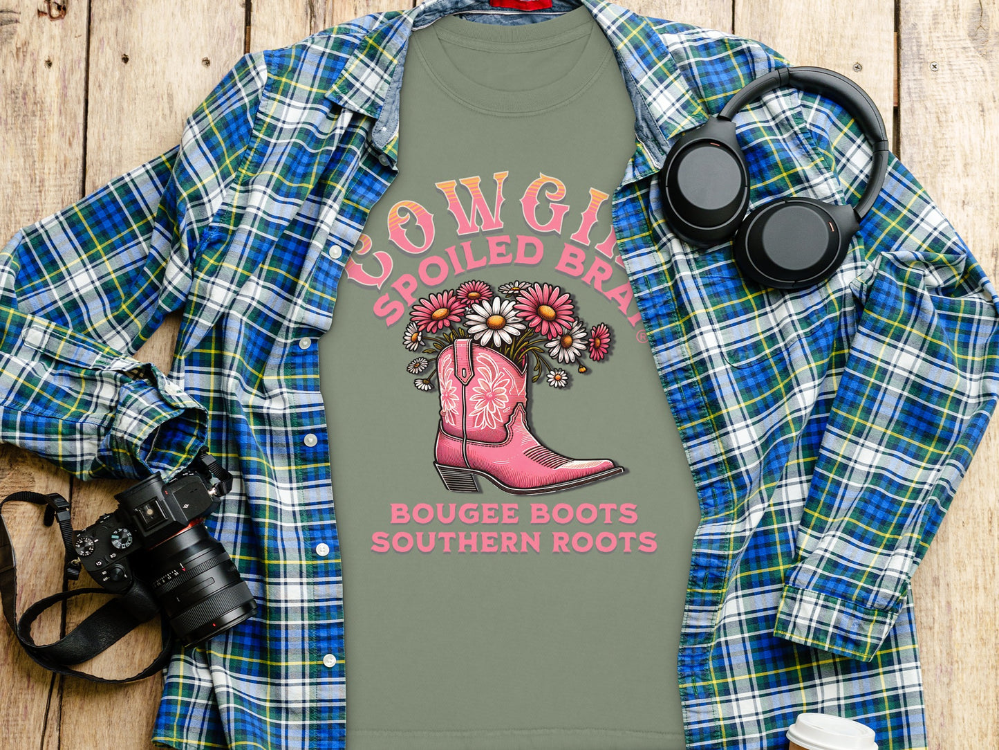 Cowgirl Spoiled Brat Bougee Boots Southern Roots product type