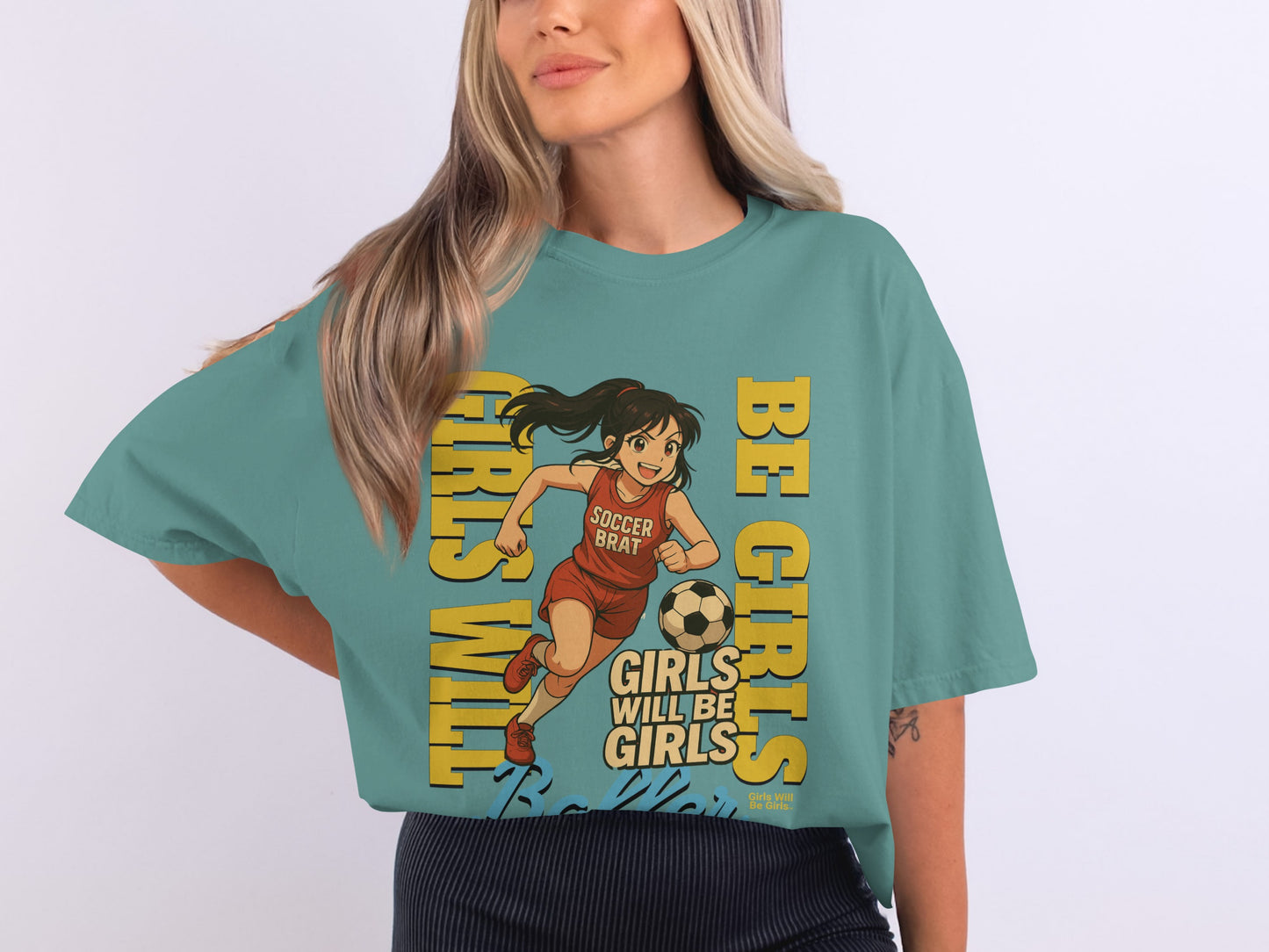 Soccer Brat Girls Will Be Girls Graphic T-Shirt product type