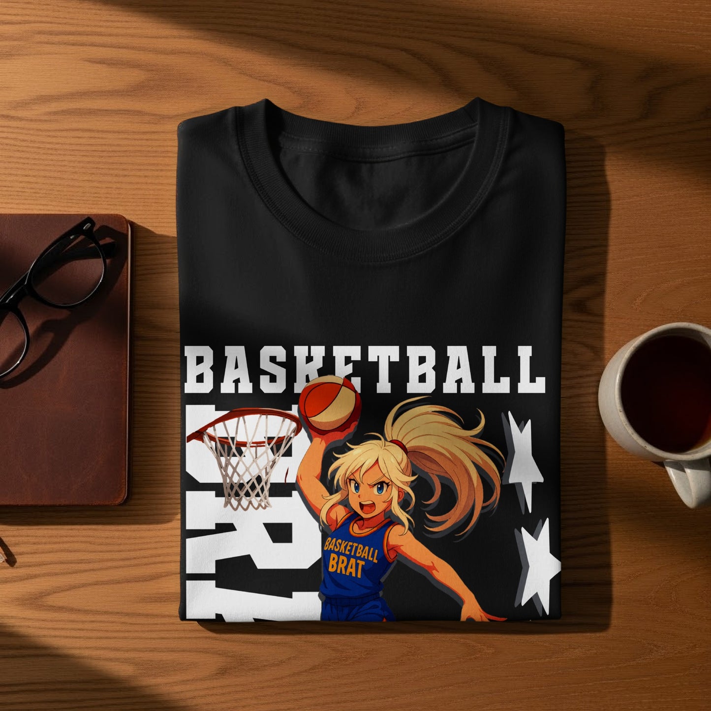 Basketball Brat Graphic Tee Shirt product type