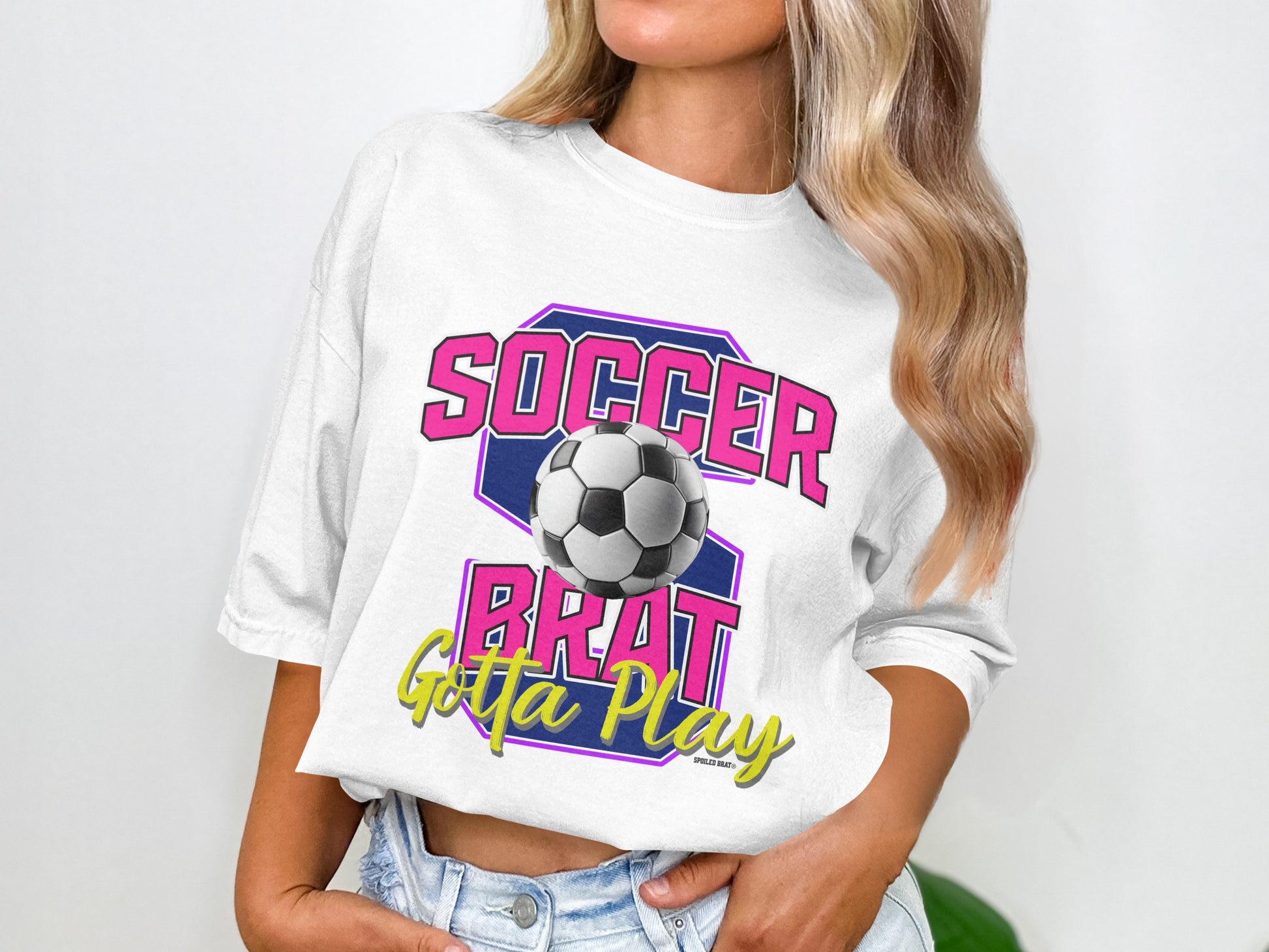 Soccer Brat Gotta Play Graphic Tee Shirt product